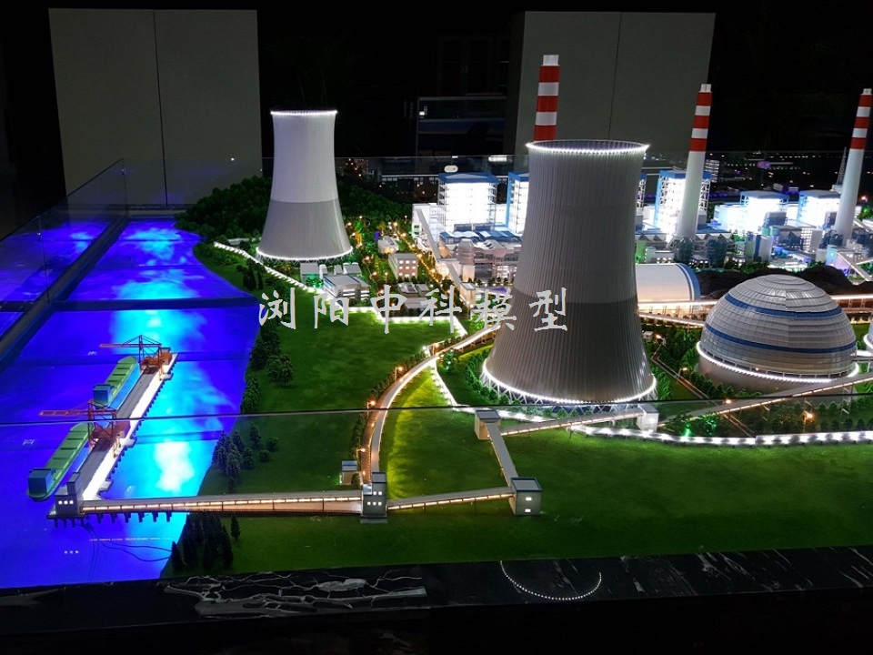 鄂州火力發電廠模型