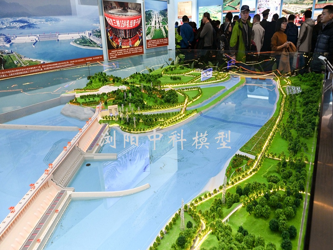 長江三峽水電站模型