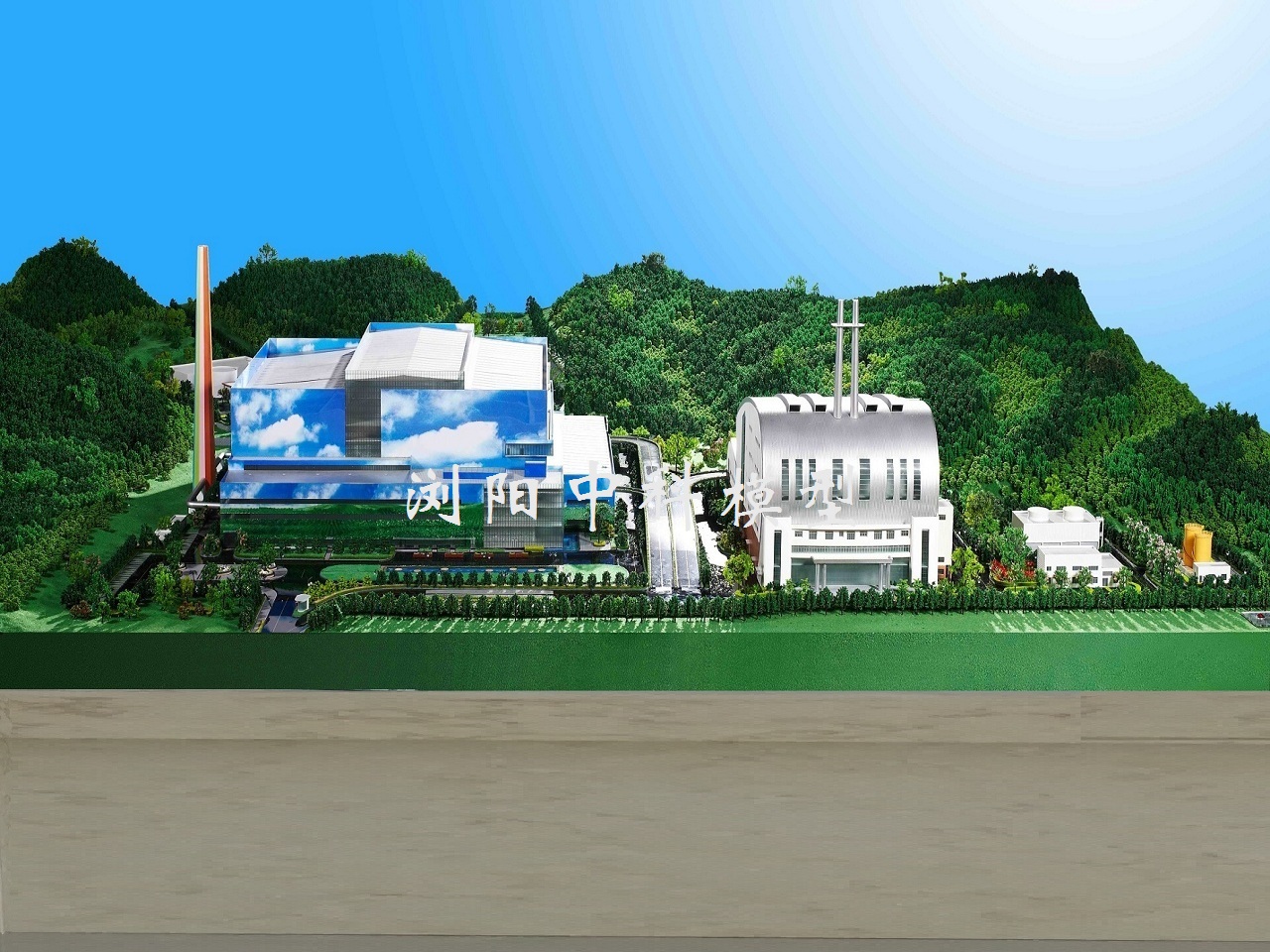 廣州李坑垃圾發電廠模型
