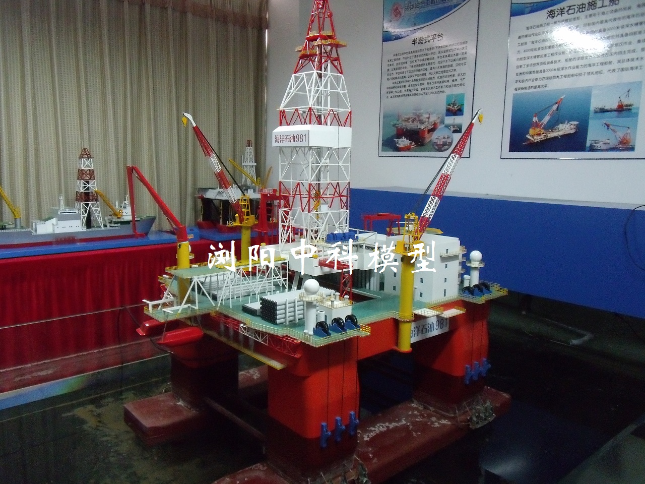 海洋石油工程實訓室模型